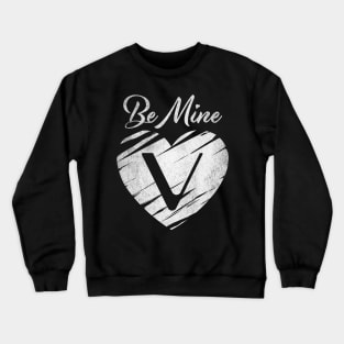 Valentine Be Mine Vechain VET Coin To The Moon Crypto Token Cryptocurrency Blockchain Wallet Birthday Gift For Men Women Kids Crewneck Sweatshirt